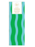 The Social Type Green/Aqua Fussy Tissue Paper