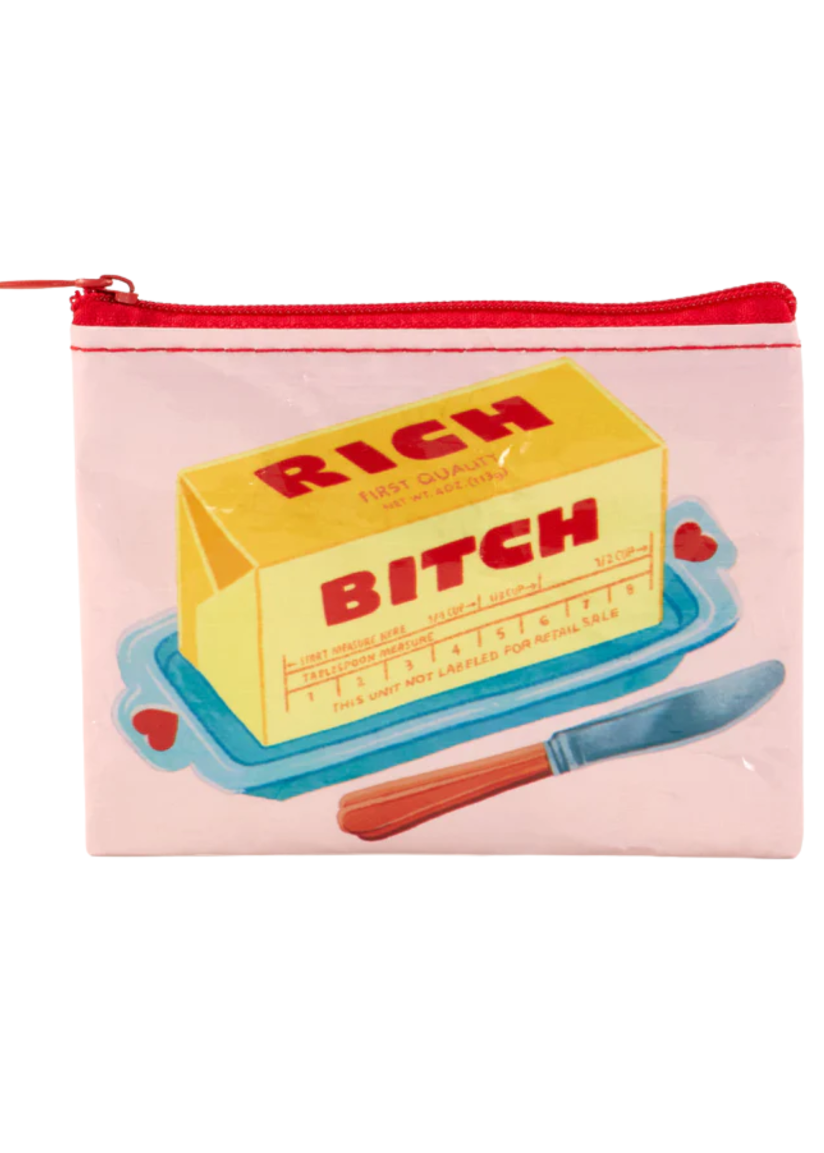 Blue Q Rich Bitch Coin Purse