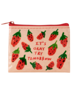 Blue Q It's Okay Try Tomorrow Coin Purse