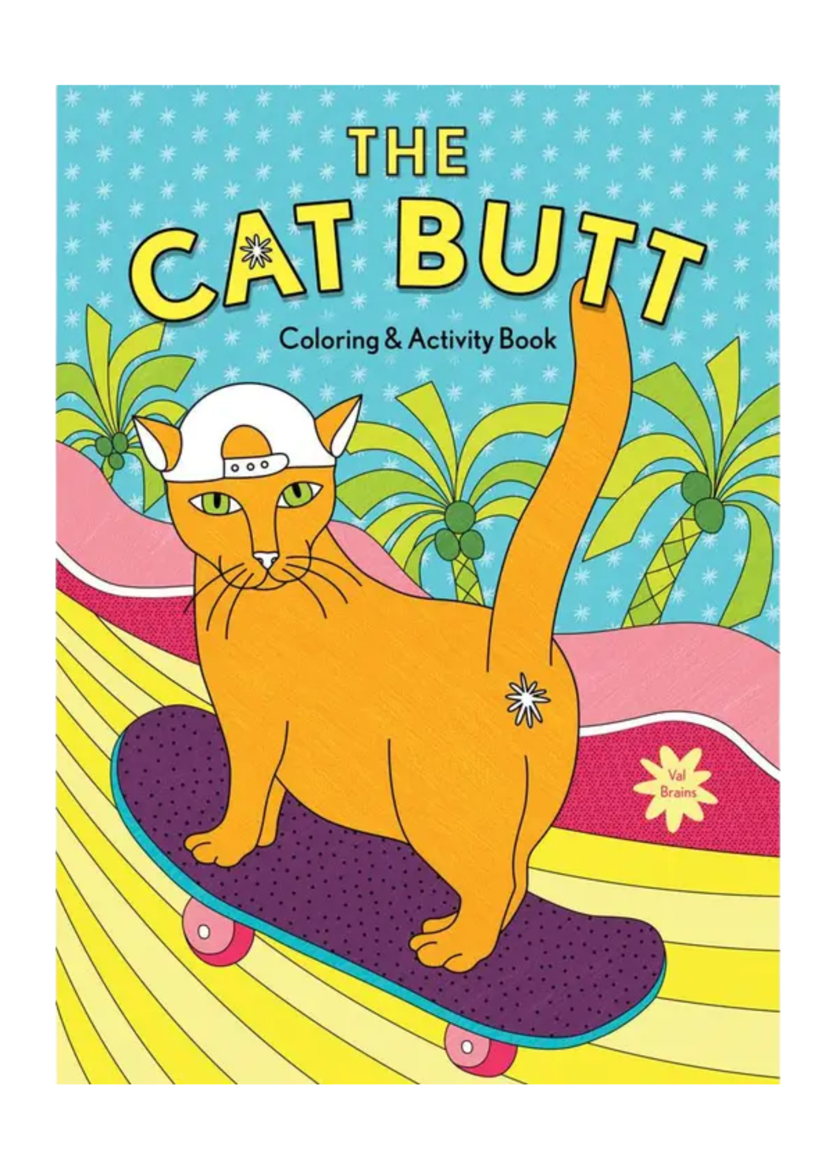 Chronicle Books Cat Butts Coloring and Activity Book