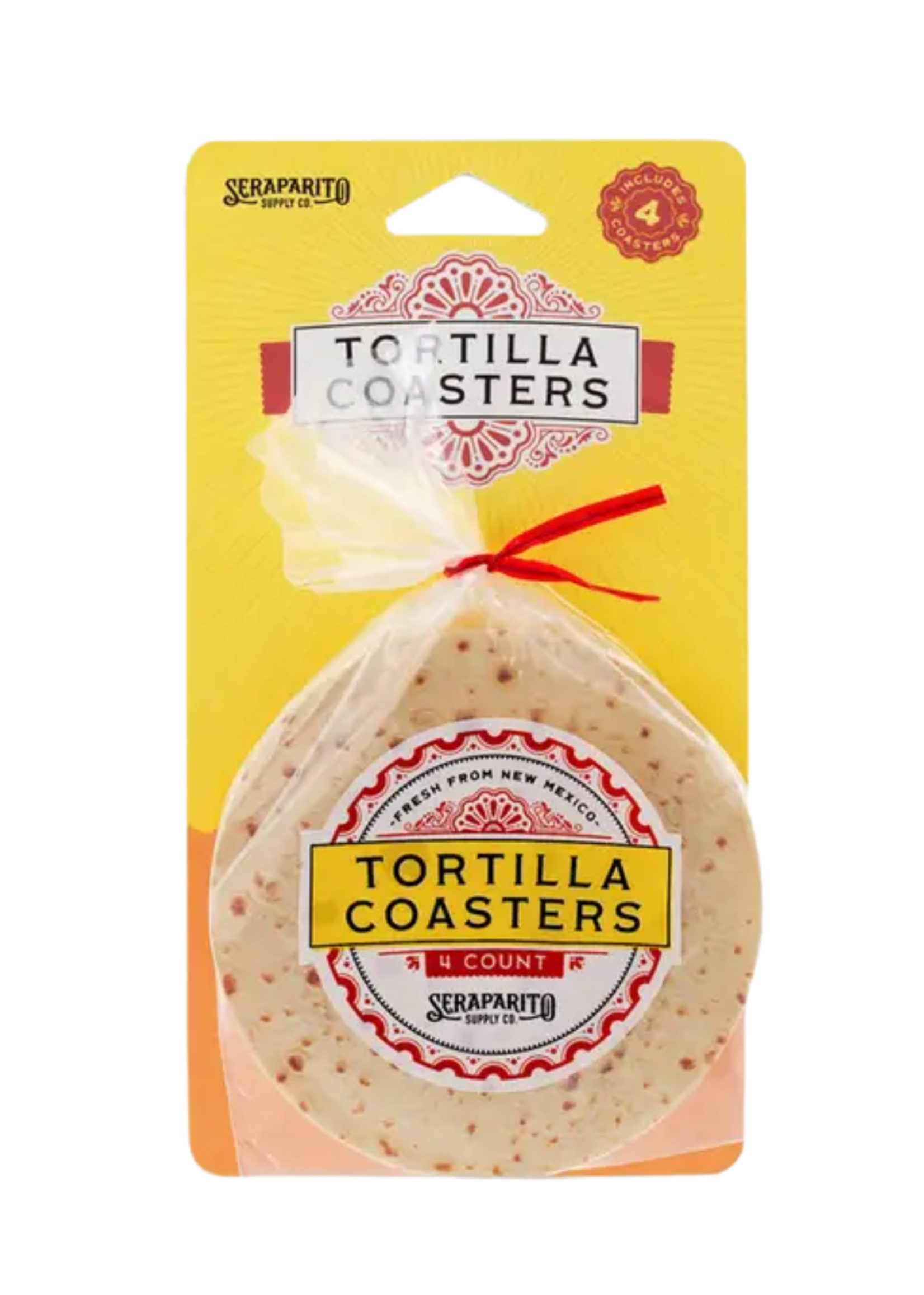 Seraparito Supply Co. Tortilla Coasters