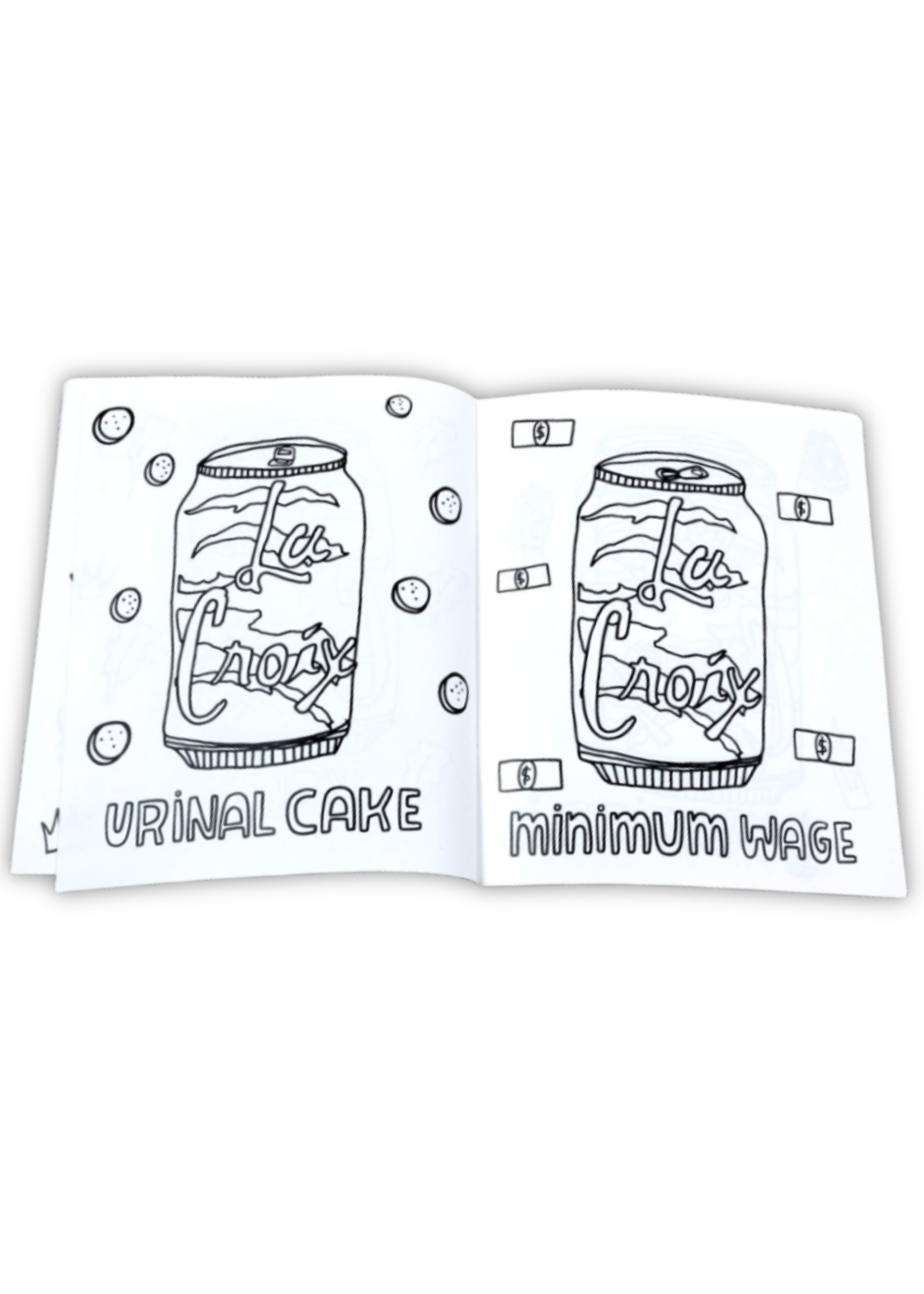 Buy Olympia Color My La Croix Coloring Book