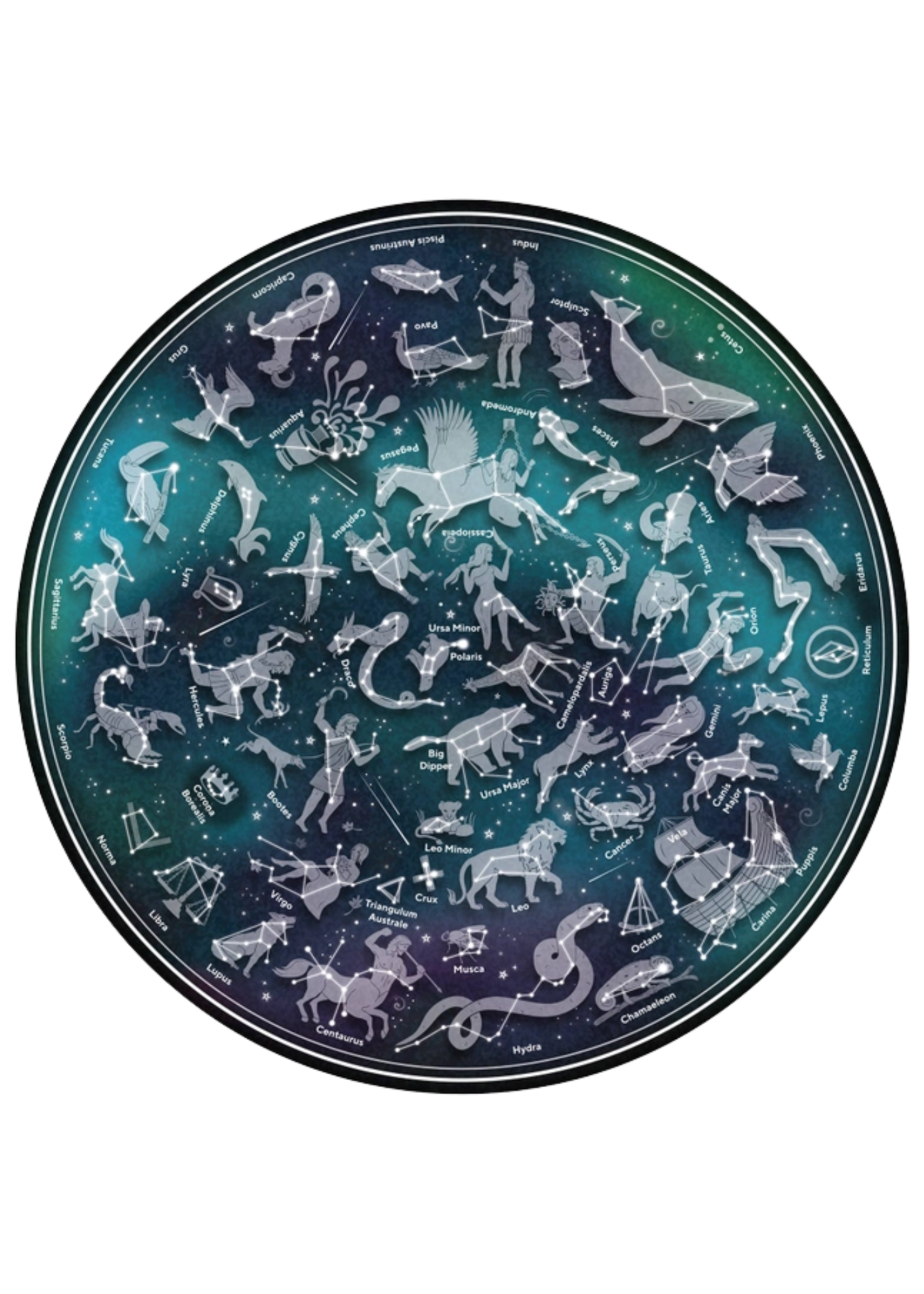 Ridley's Games Map of the Stars Puzzle