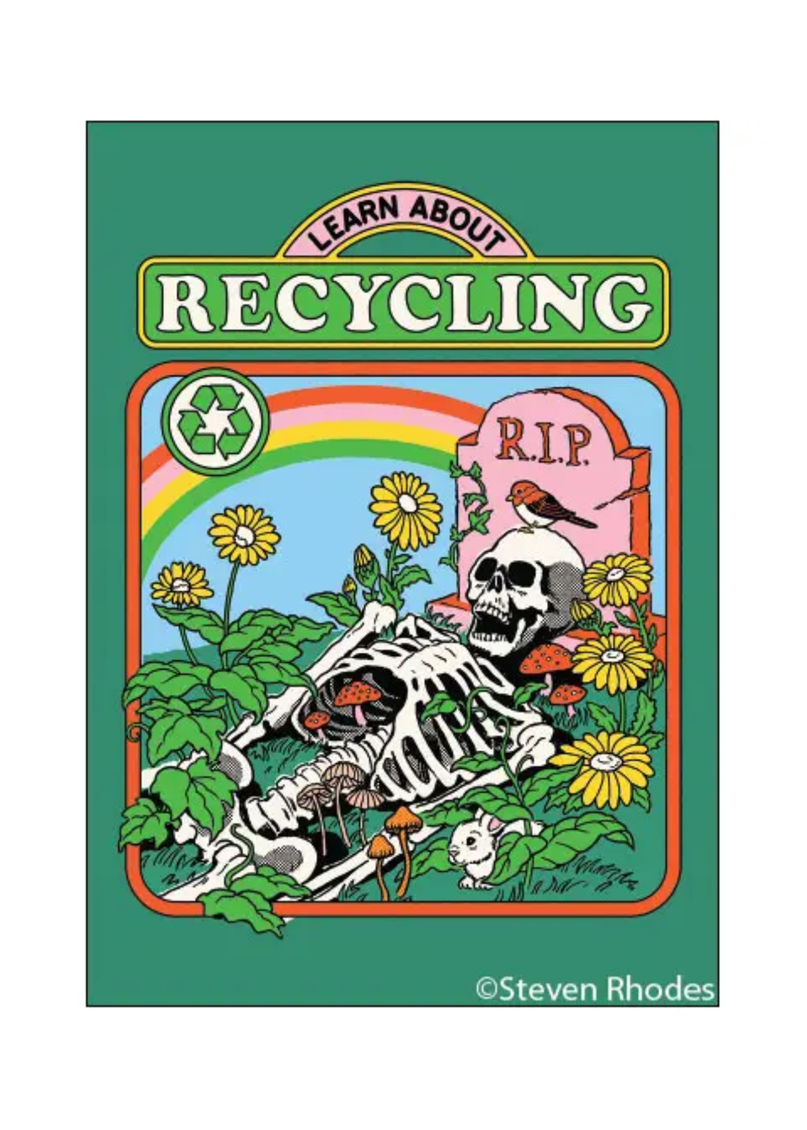 Ephemera Learn About Recycling Magnet