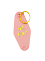 Shop Trimmings Yes, Chef Keychain