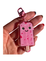 Yaylzel Paleta de Fresita (Strawberry Popsicle) Keychain