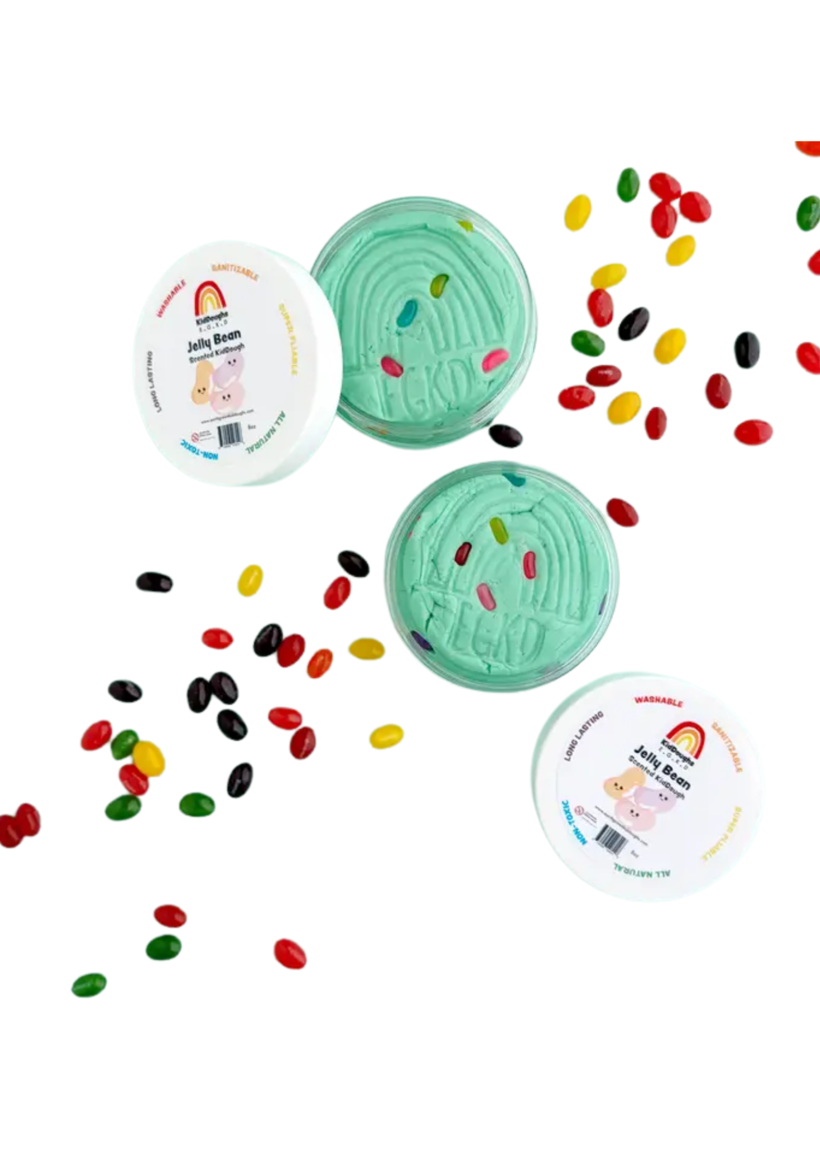 Earth Grown KidDoughs 4oz Jelly Bean Kid Dough