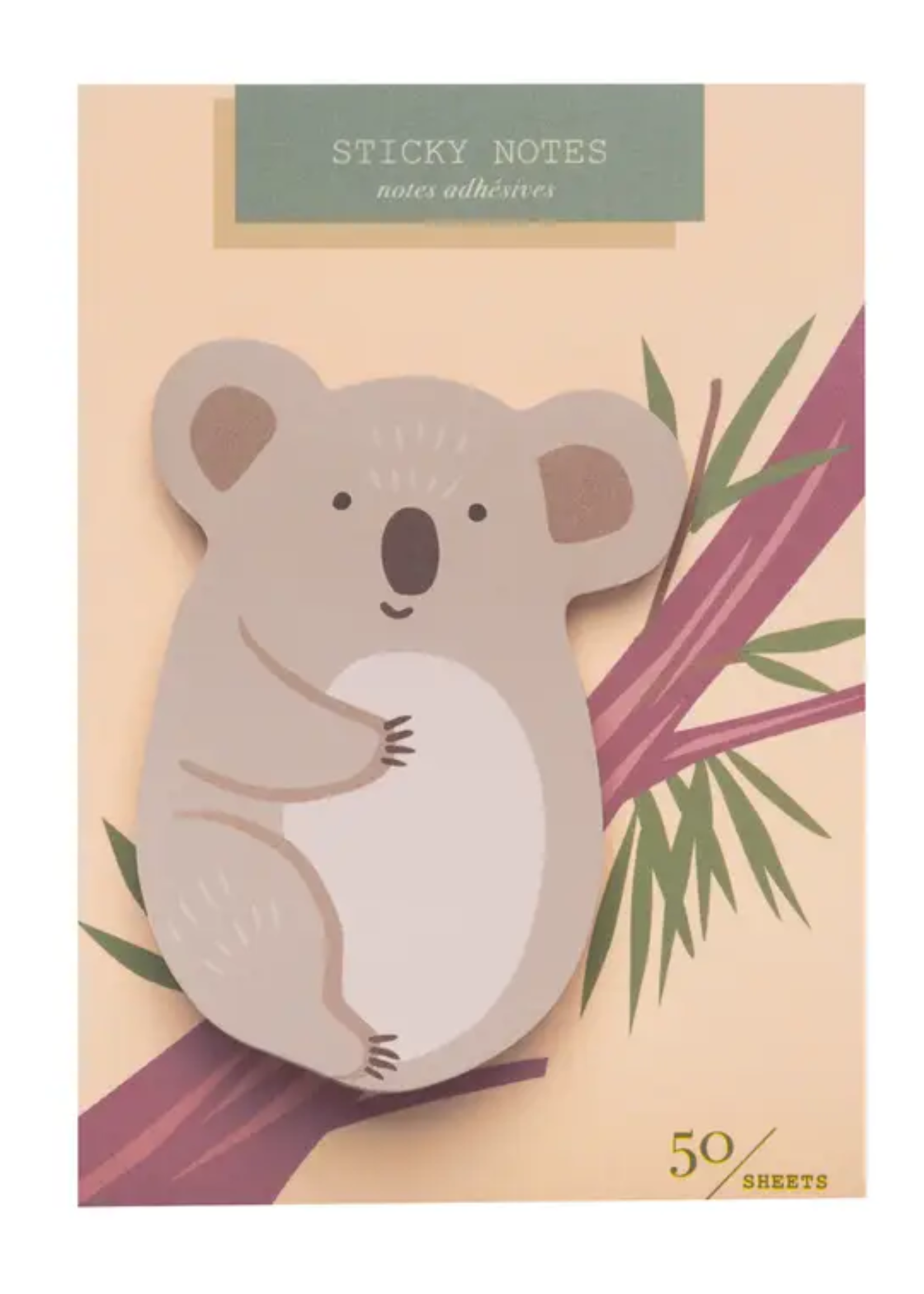 Girl of All Work Koala Sticky Notes