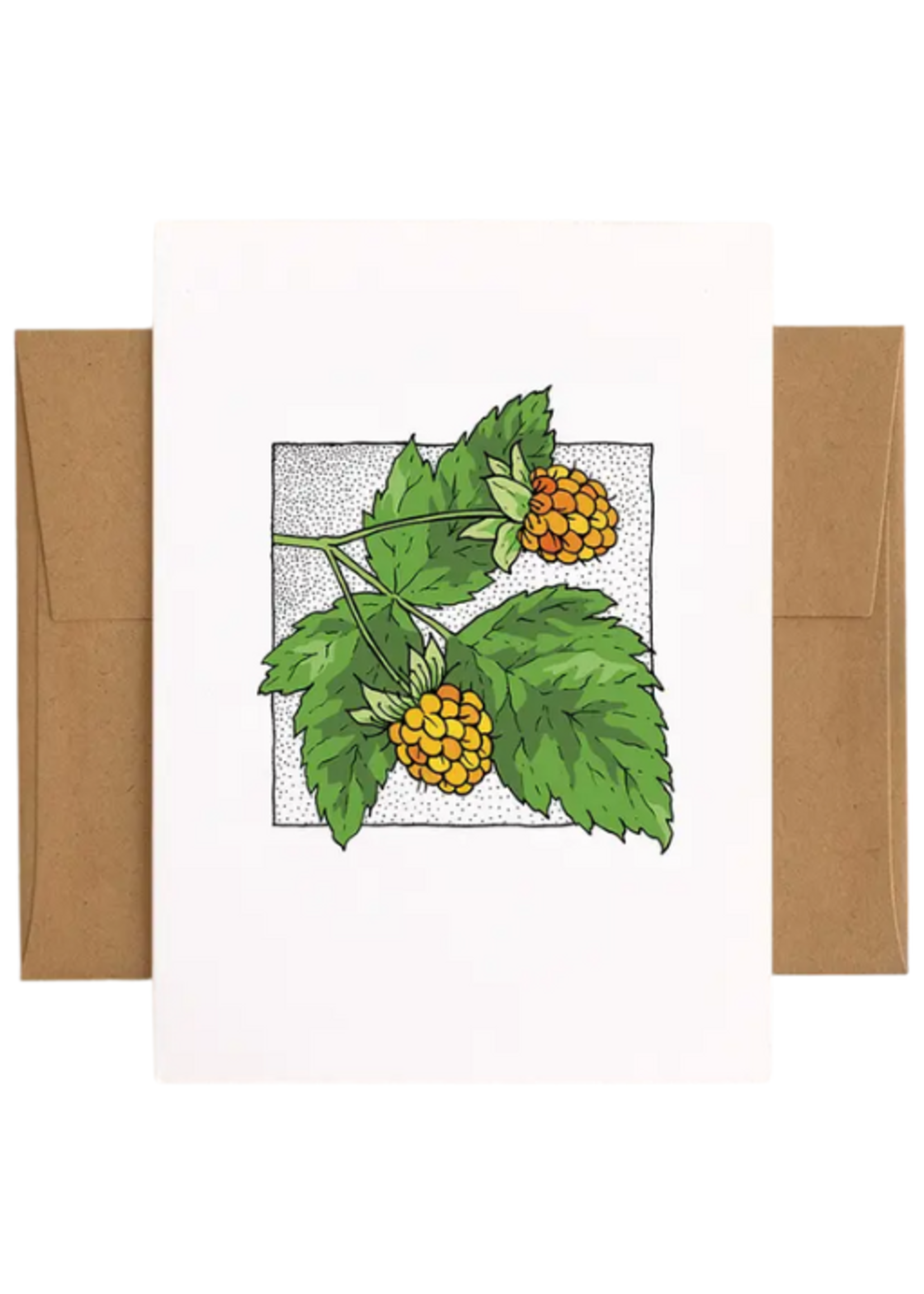 Lauren Nishizaki Designs Local Artist Card - Salmonberry