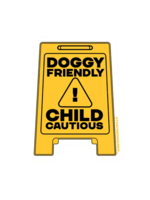 That's So Andrew Doggy Friendly, Child Cautious Sticker