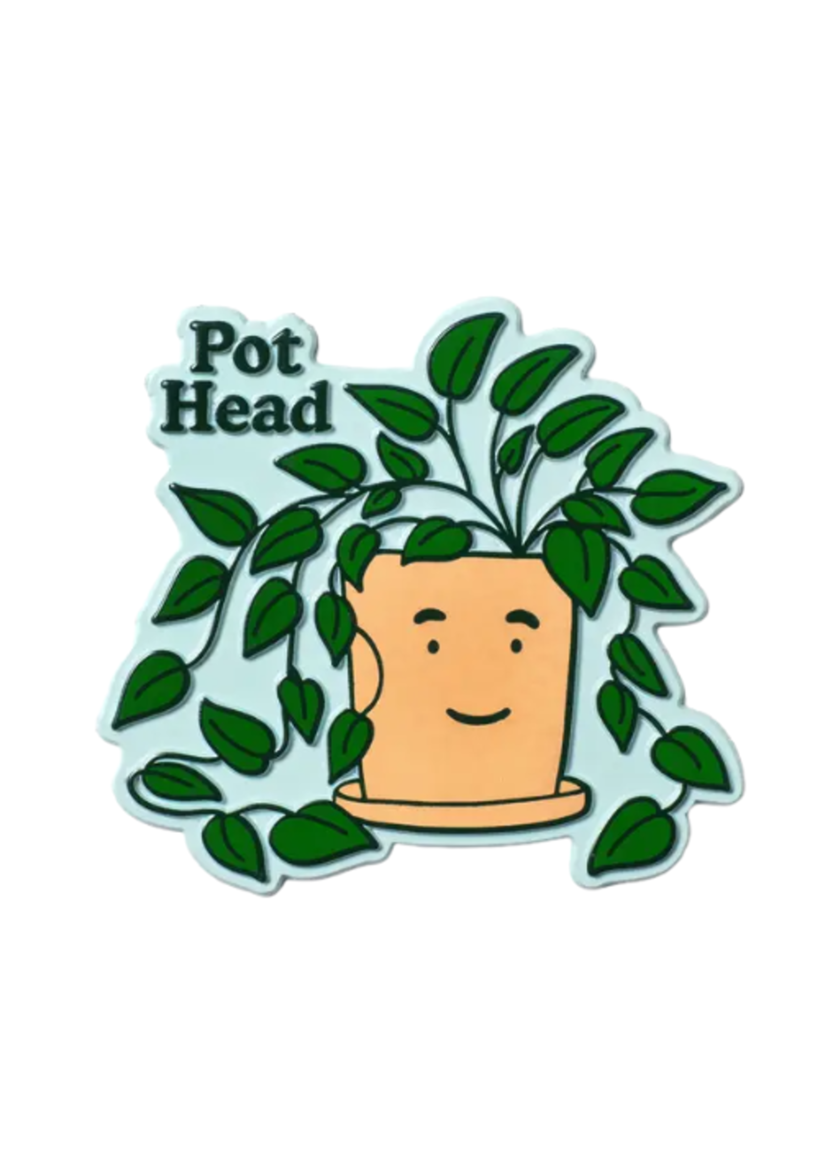 Seltzer Pothead Retro Magnet