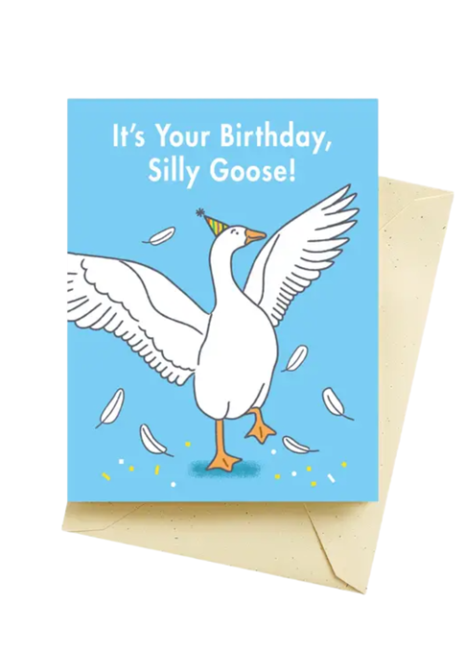 Seltzer Birthday Card - Silly Goose