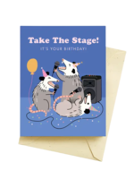 Seltzer Birthday Card - Take The Stage