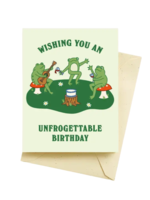Seltzer Birthday Card - Unfrogettable