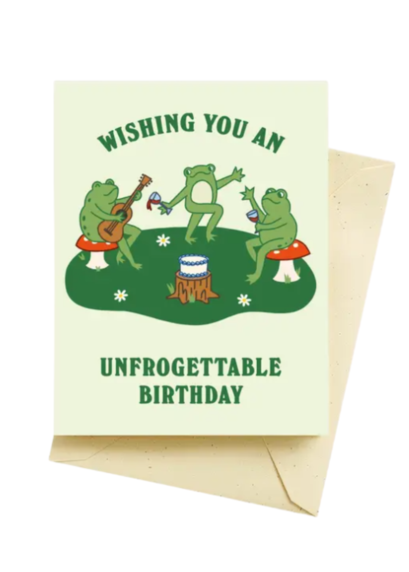 Seltzer Birthday Card - Unfrogettable