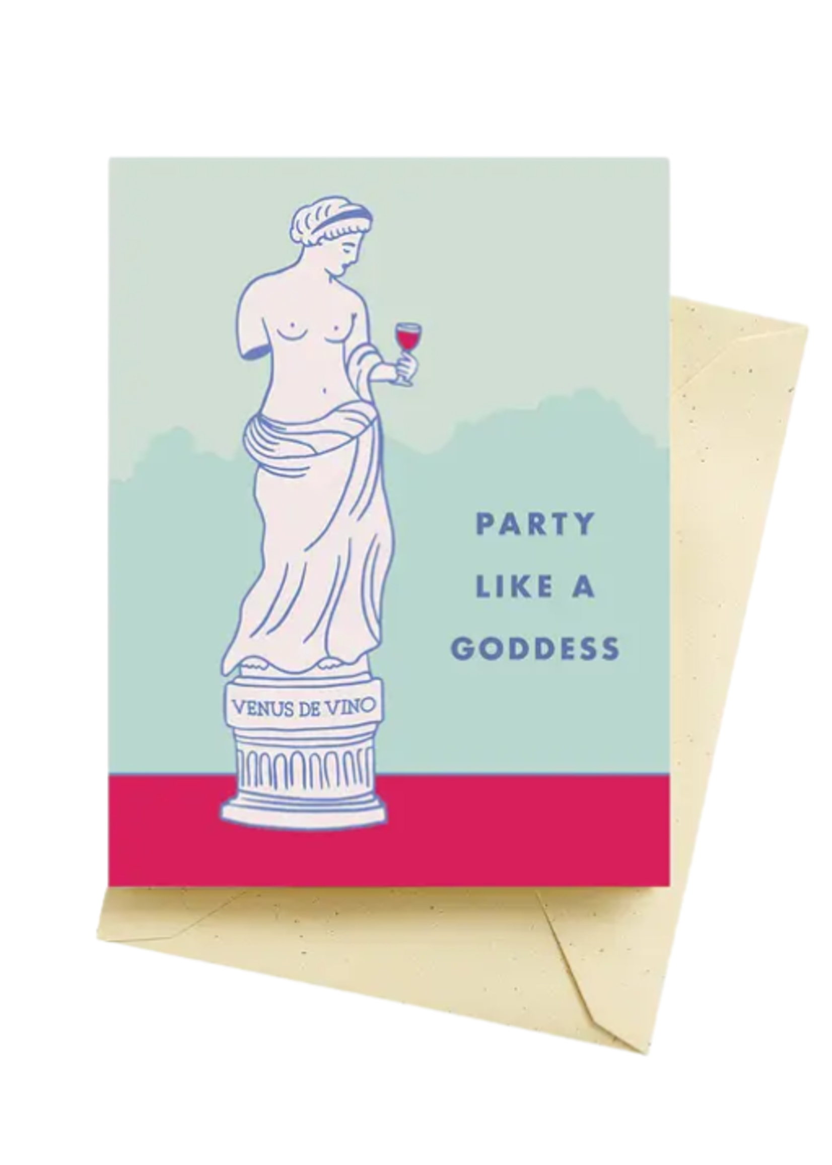Seltzer Birthday Card - Goddess