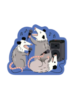 Seltzer Opossum Karaoke Sticker