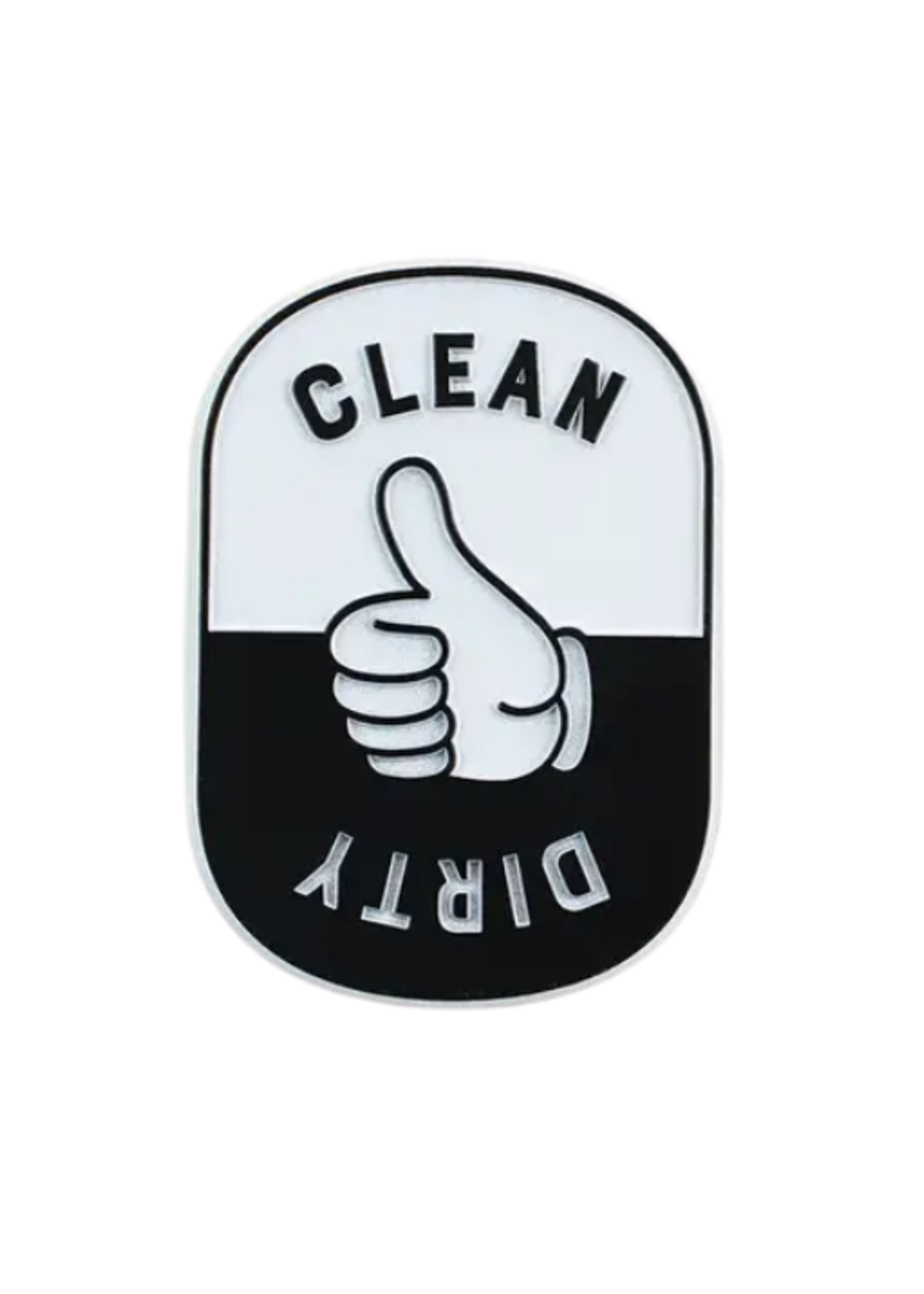 Seltzer Clean Dirty Retro Magnet