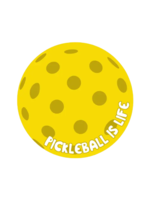 R is for Robo Pickleball is Life Sticker