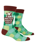 Blue Q Mr. Pooper Scooper Men's Socks