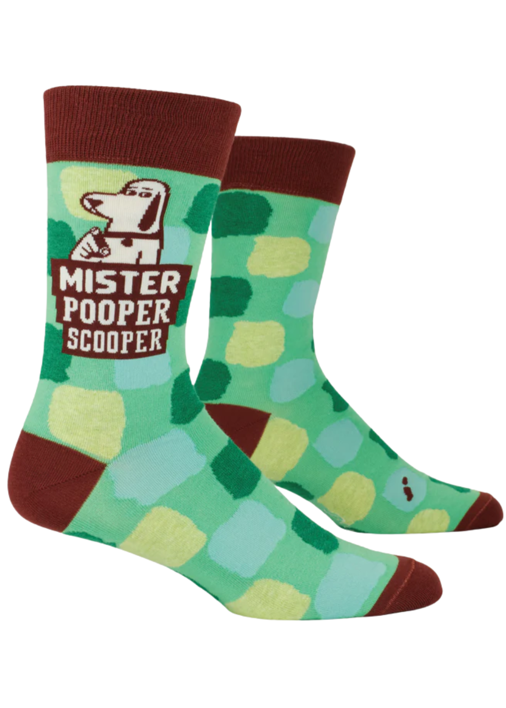 Blue Q Mr. Pooper Scooper Men's Socks