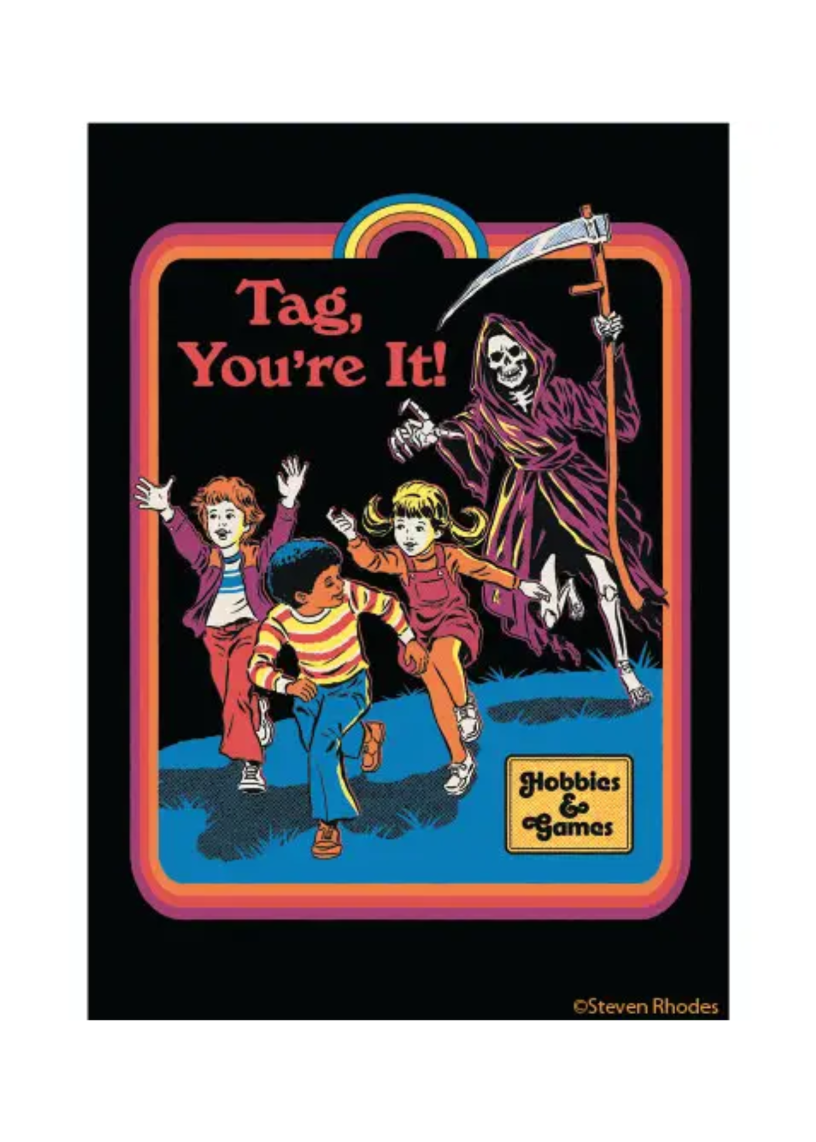 Ephemera Tag, You're It! Magnet