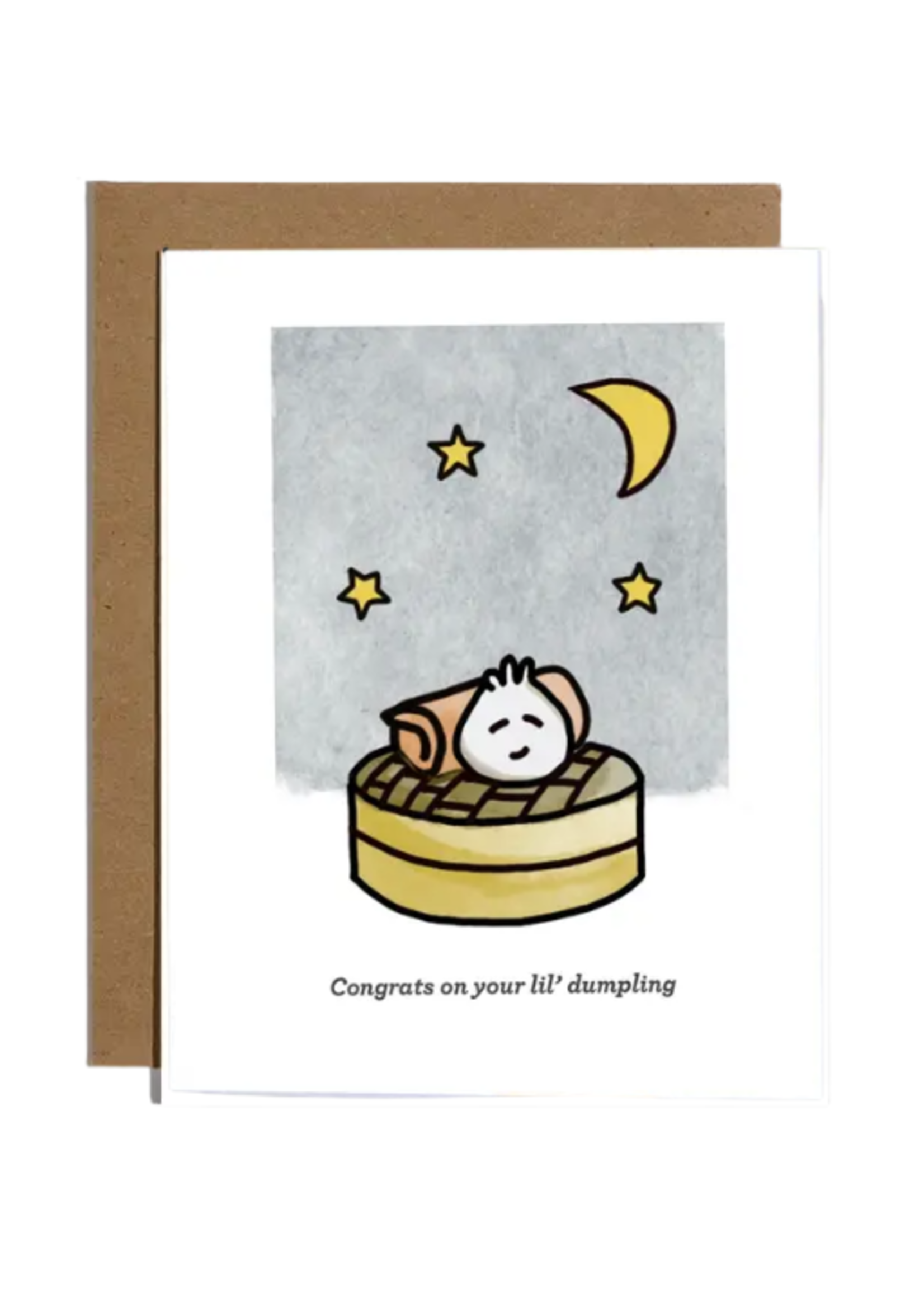 Brightspot Design New Baby Card - Lil Dumpling