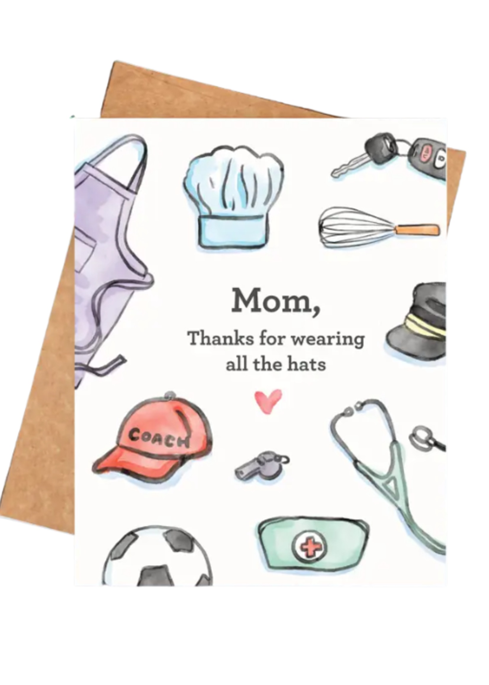 Brightspot Design Mother's Day Card - All The Hats
