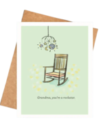 Brightspot Design Mother's Day Card - Grandma Rockstar