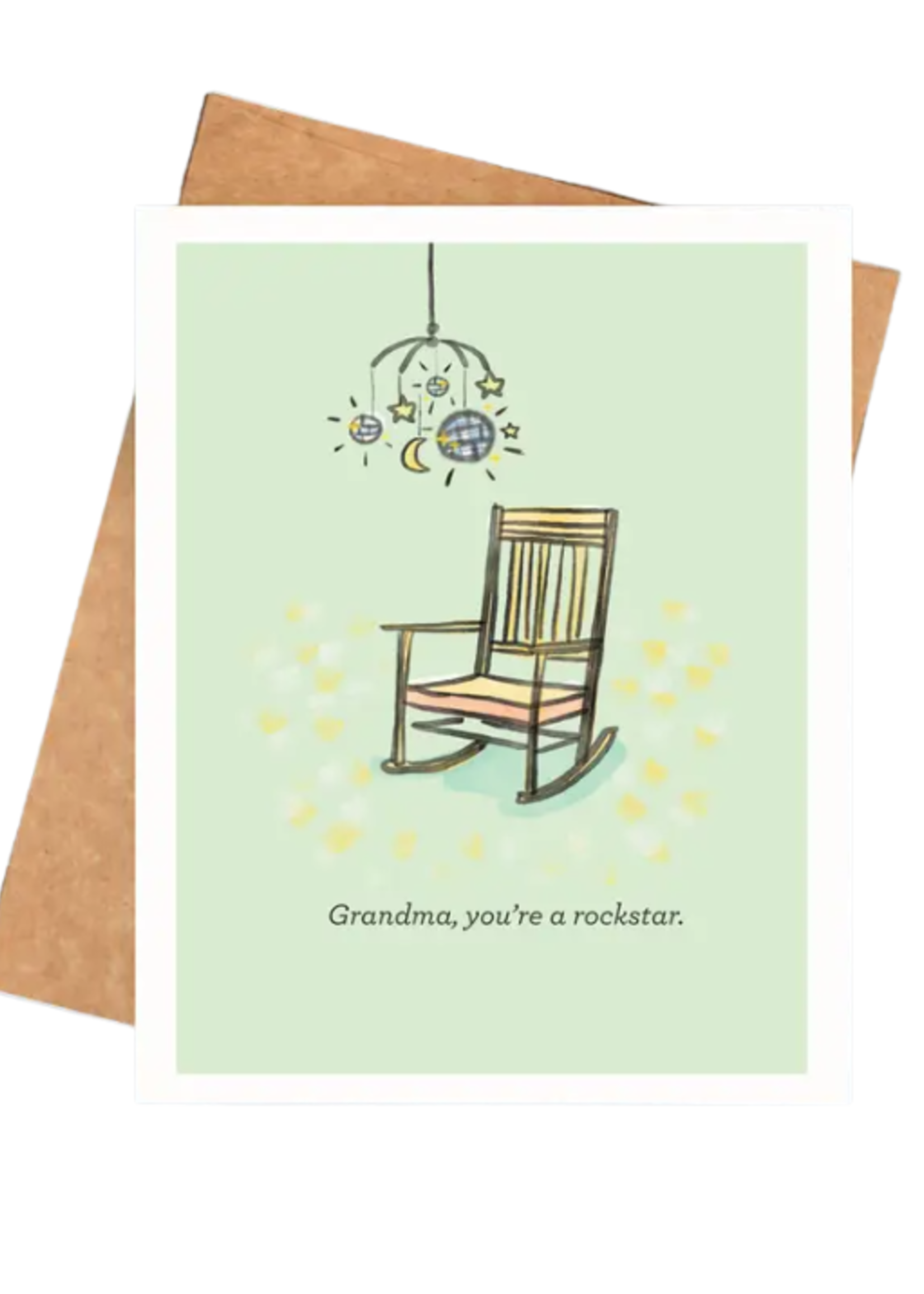 Brightspot Design Mother's Day Card - Grandma Rockstar