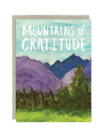 Biely + Shoaf Thank You Card - Mountains of Thanks