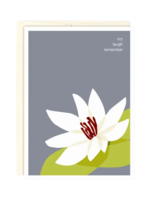 Biely + Shoaf Sympathy Card - Water Lily