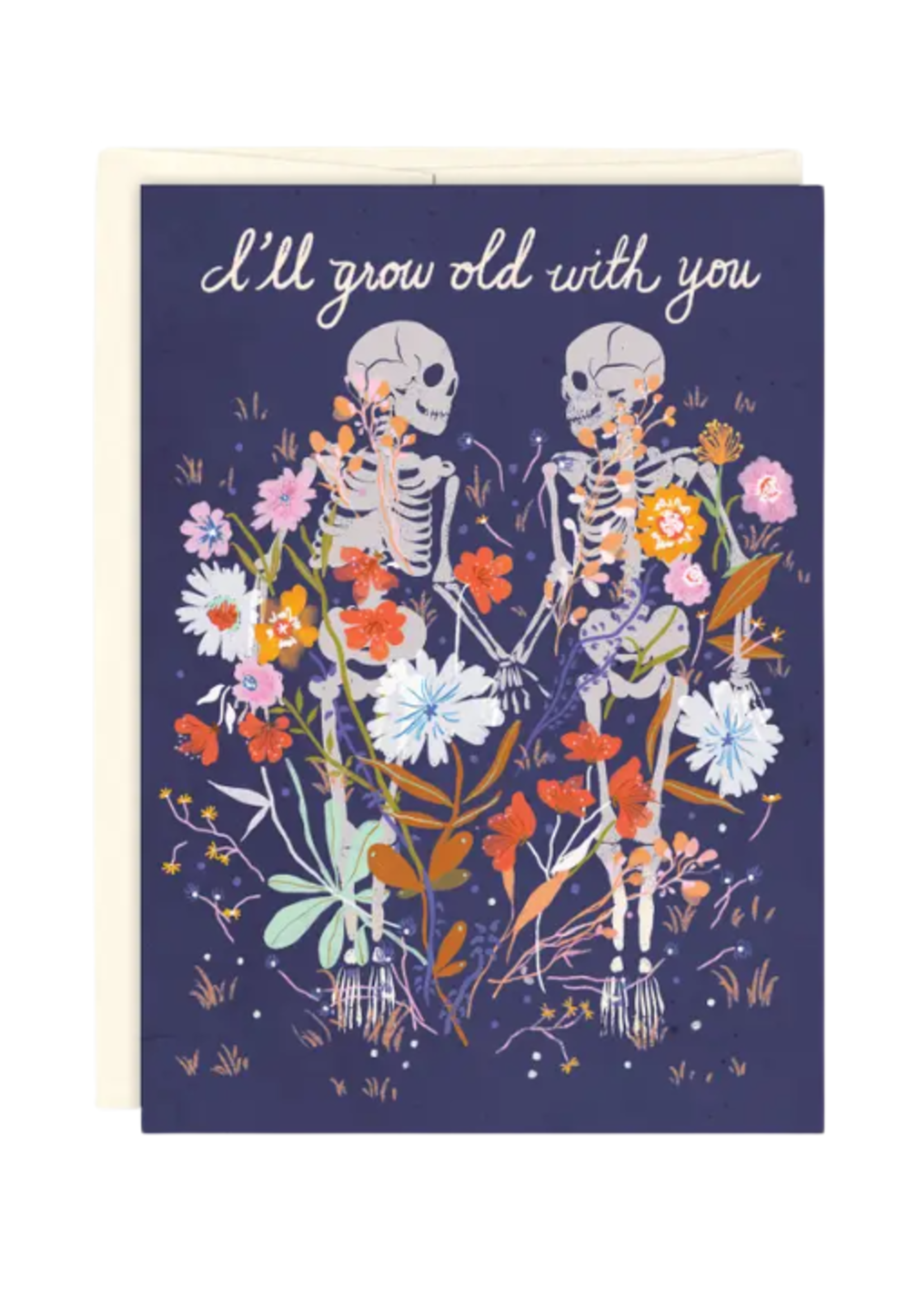 Biely + Shoaf Anniversary Card - Skeletons