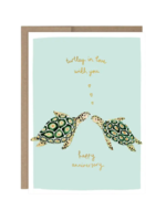 Biely + Shoaf Anniversary Card - Turtle-y In Love