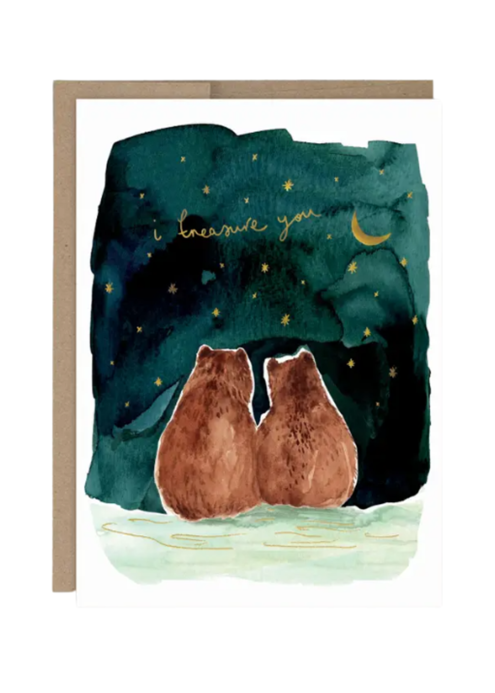 Biely + Shoaf Anniversary Card - Bears I Treasure You