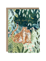 Biely + Shoaf Anniversary Card - Leopard Couple