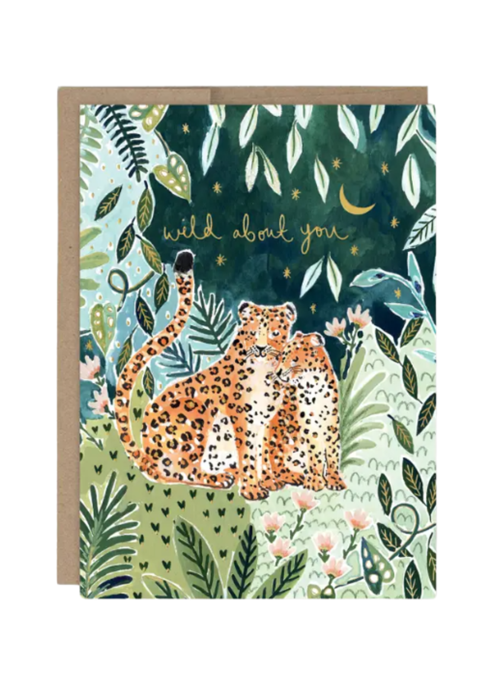 Biely + Shoaf Anniversary Card - Leopard Couple