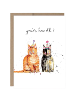 Biely + Shoaf Birthday Card - How Old? Cats