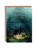 Biely + Shoaf Birthday Card - Starry Night Camping