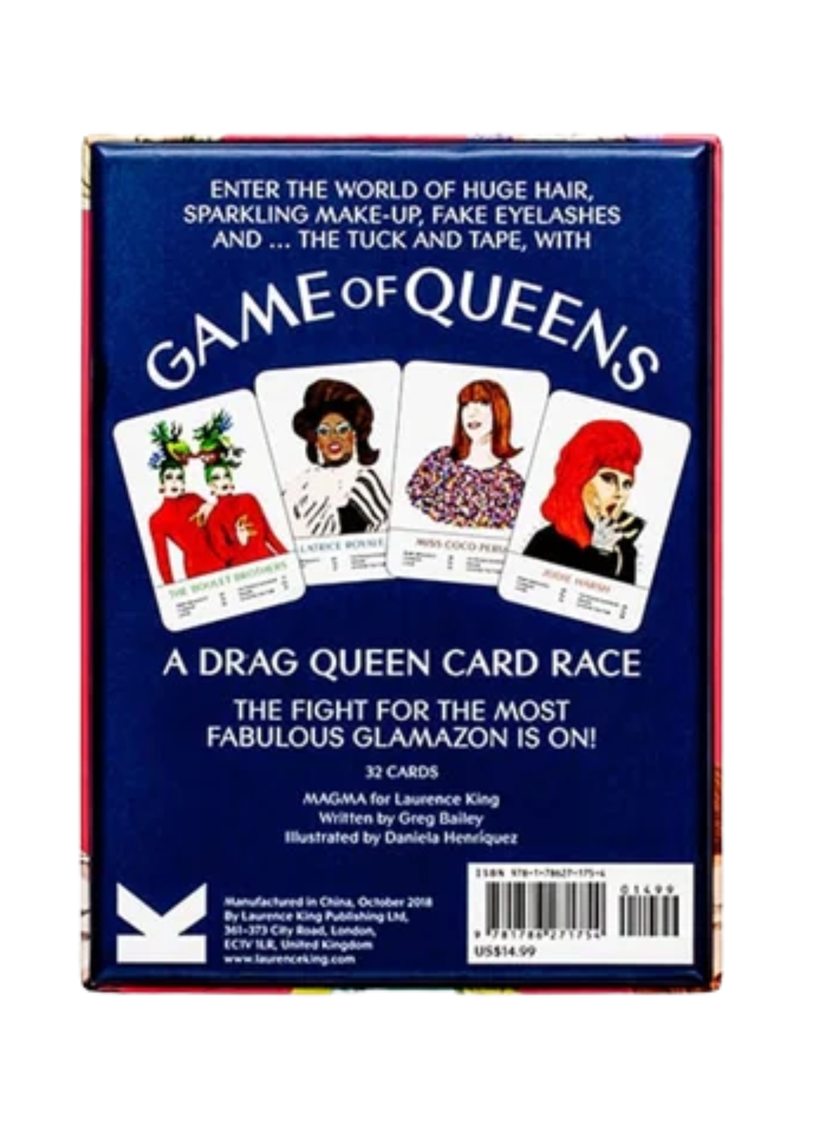 Chronicle Books Game of Queens: A Drag Queen Card Race