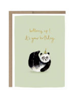Biely + Shoaf Birthday Card - Panda Bottoms Up