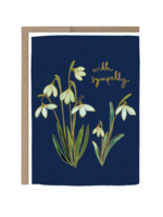 Biely + Shoaf Sympathy Card - Snowdrops