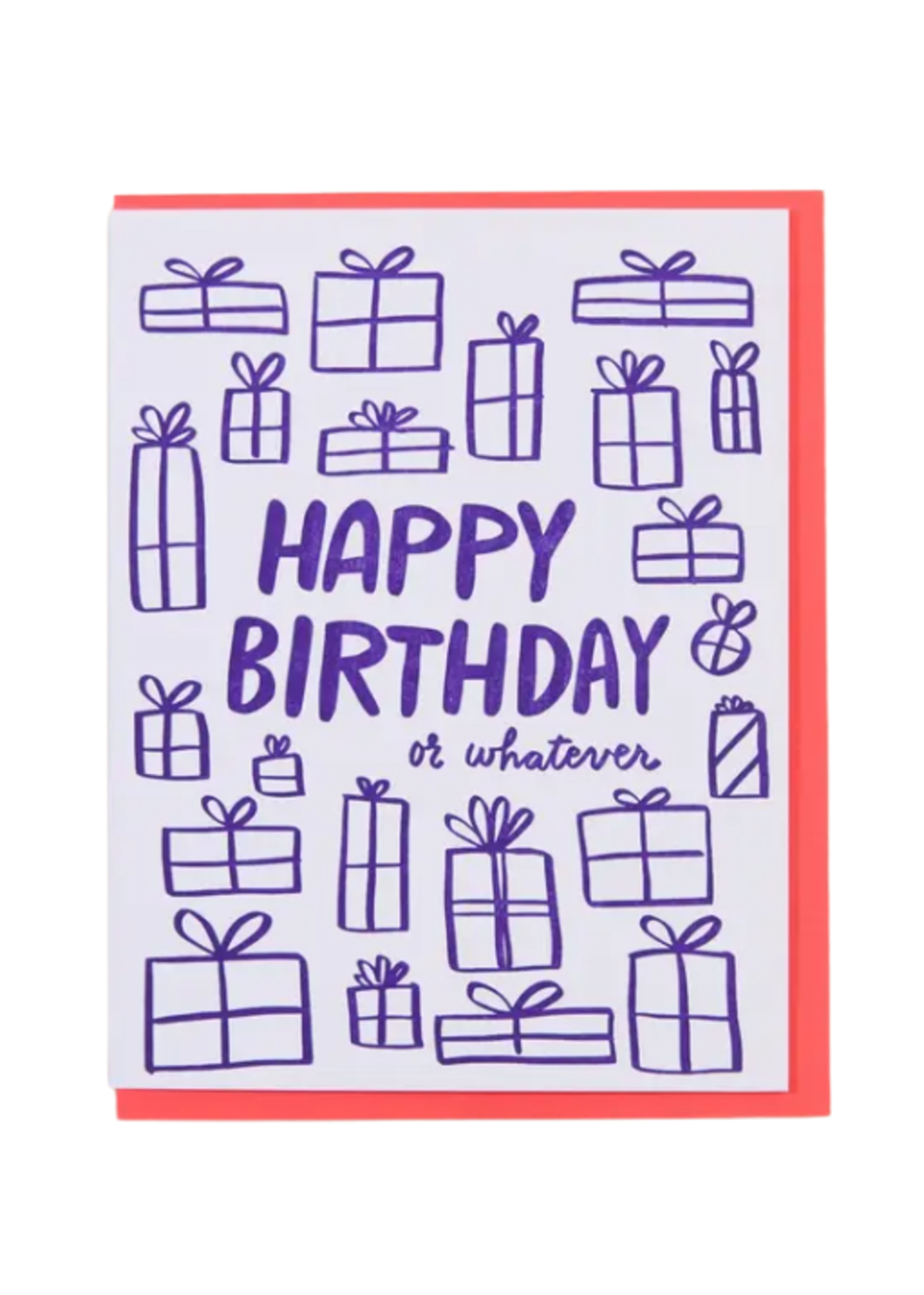 And Here We Are Birthday Card - Birthday or Whatever