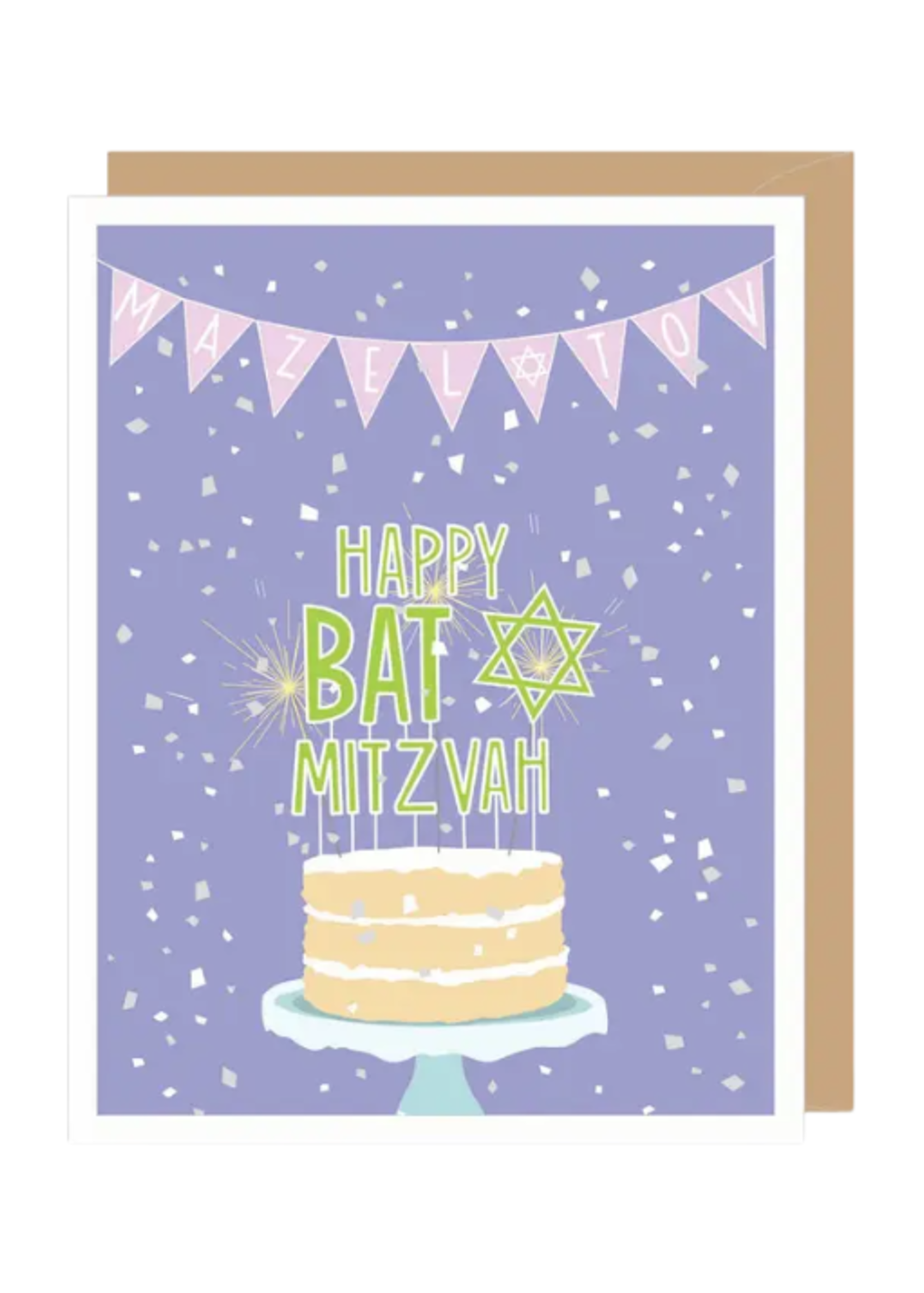 Apartment 2 Cards Bat Mitzvah Card - Happy Bat Mitzvah