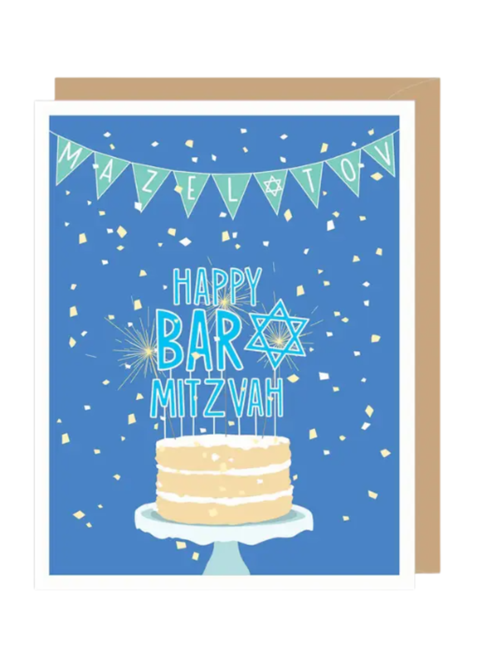 Apartment 2 Cards Bar Mitzvah Card - Bar Mitzvah Cake