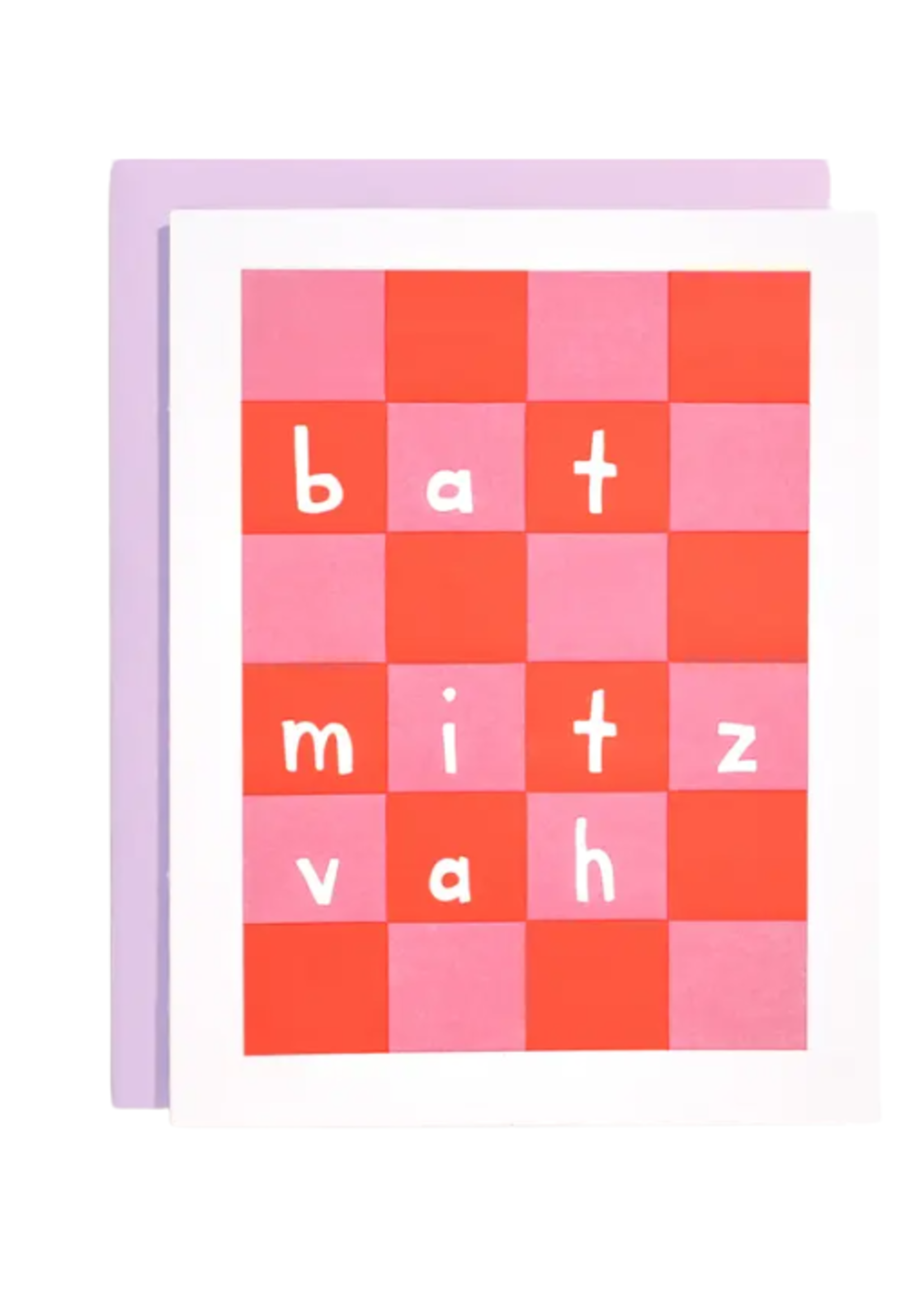 shorthand press Bat Mitzvah Card - Bat Mitzvah