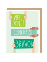 Apartment 2 Cards Congratulations Card - Well Done, Congrats, Bravo