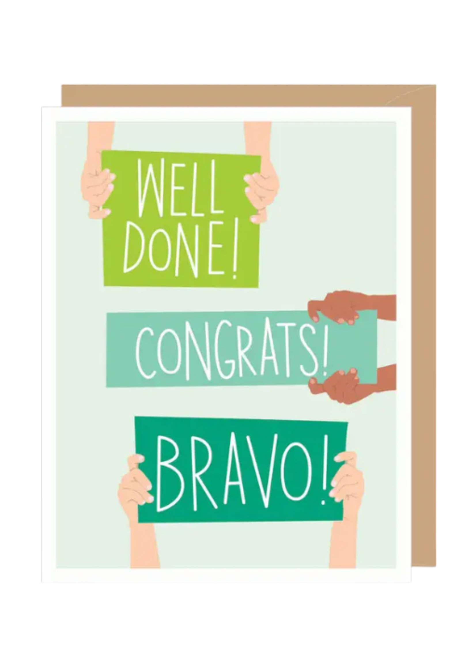 Apartment 2 Cards Congratulations Card - Well Done, Congrats, Bravo