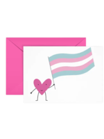 Queen Fayzel Pride Card - Trans Pride Buddy