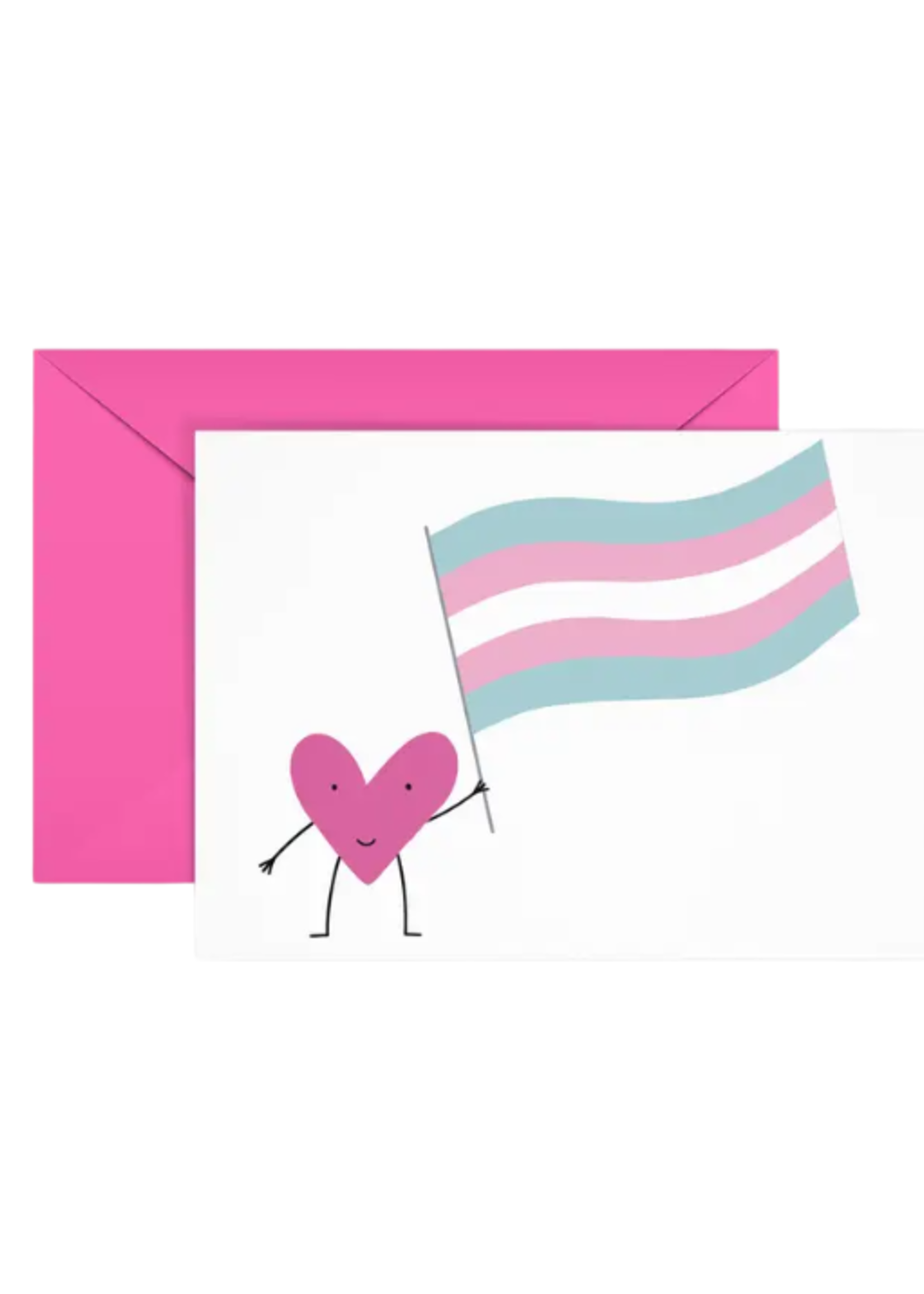 Queen Fayzel Pride Card - Trans Pride Buddy